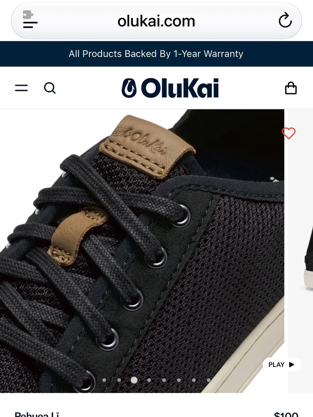 OluKai breathable navy